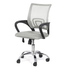Scaun birou gri stofa mesh OFF619 Aero Office Fun