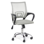 Scaun birou gri stofa mesh OFF619 Aero Office Fun