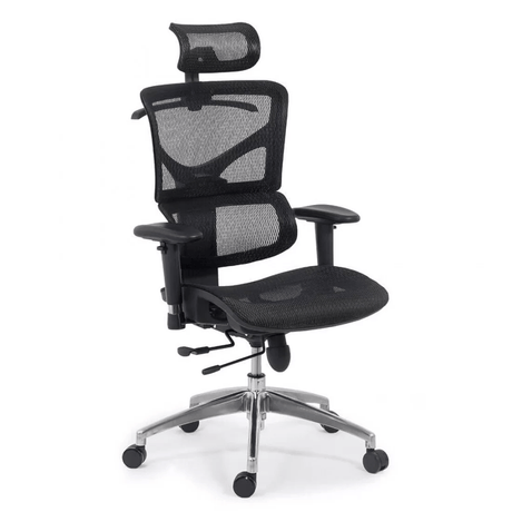 Scaun birou negru executiv OFFSYYT9500 Aerotech