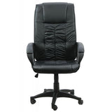 Scaun birou negru piele cadru negru OFF023 Apprentice