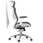 Scaun birou negru plasa sezut culisabil OFF9503 Organix Aero