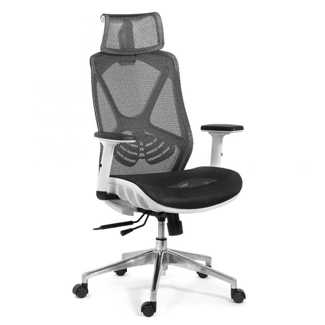 Scaun birou negru plasa sezut culisabil OFF9503 Organix Aero