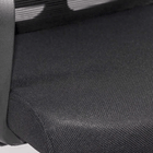 Scaun birou negru stofa buretata suport lombar fix OFF717 Palm