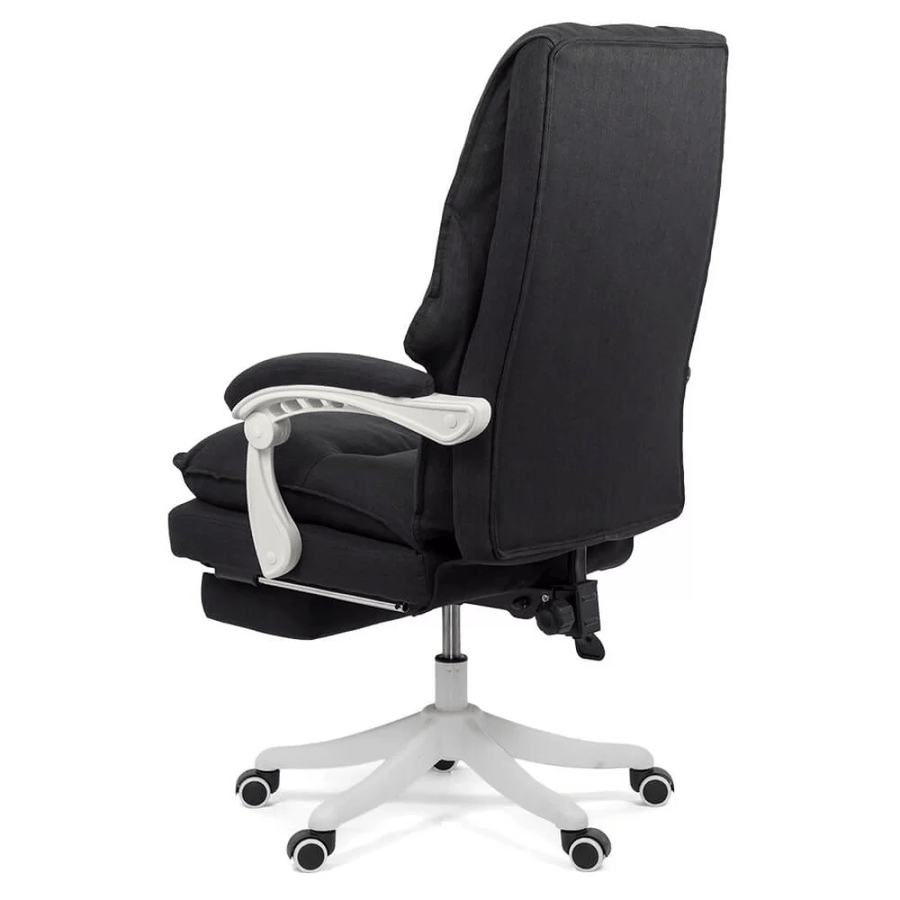 Scaun birou negru stofa extensibil stofa OFF426 Organix