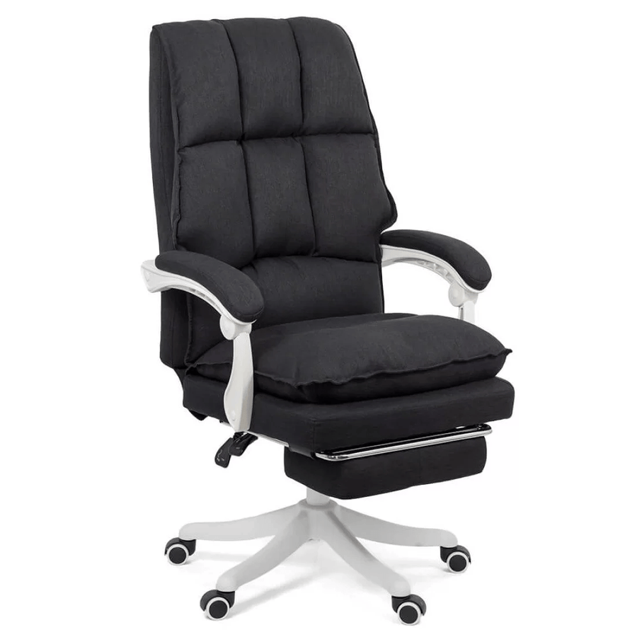 Scaun birou negru stofa extensibil stofa OFF426 Organix