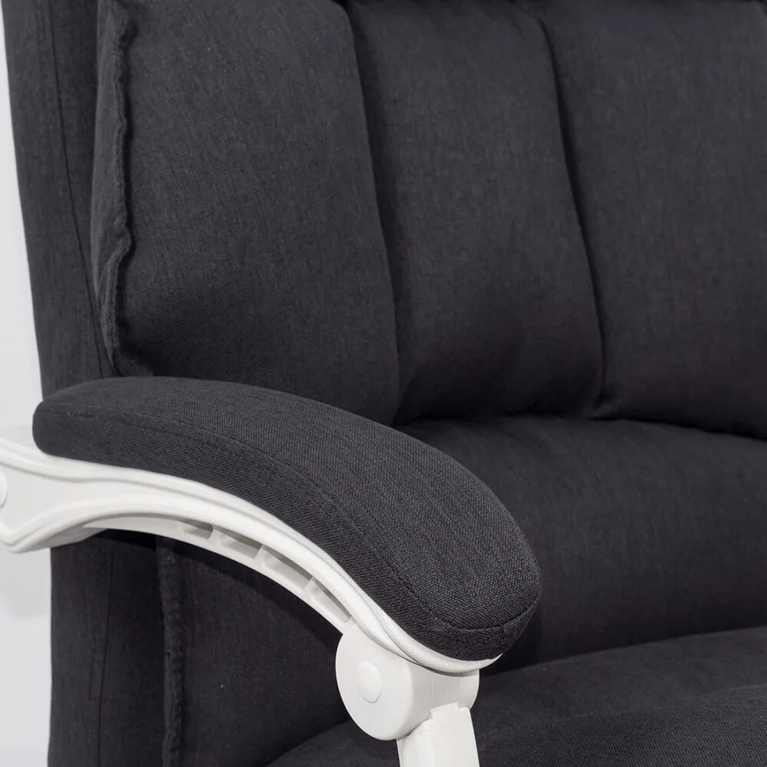 Scaun birou negru stofa extensibil stofa OFF426 Organix
