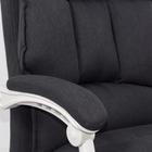 Scaun birou negru stofa extensibil stofa OFF426 Organix