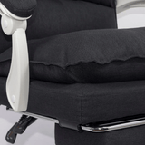 Scaun birou negru stofa extensibil stofa OFF426 Organix