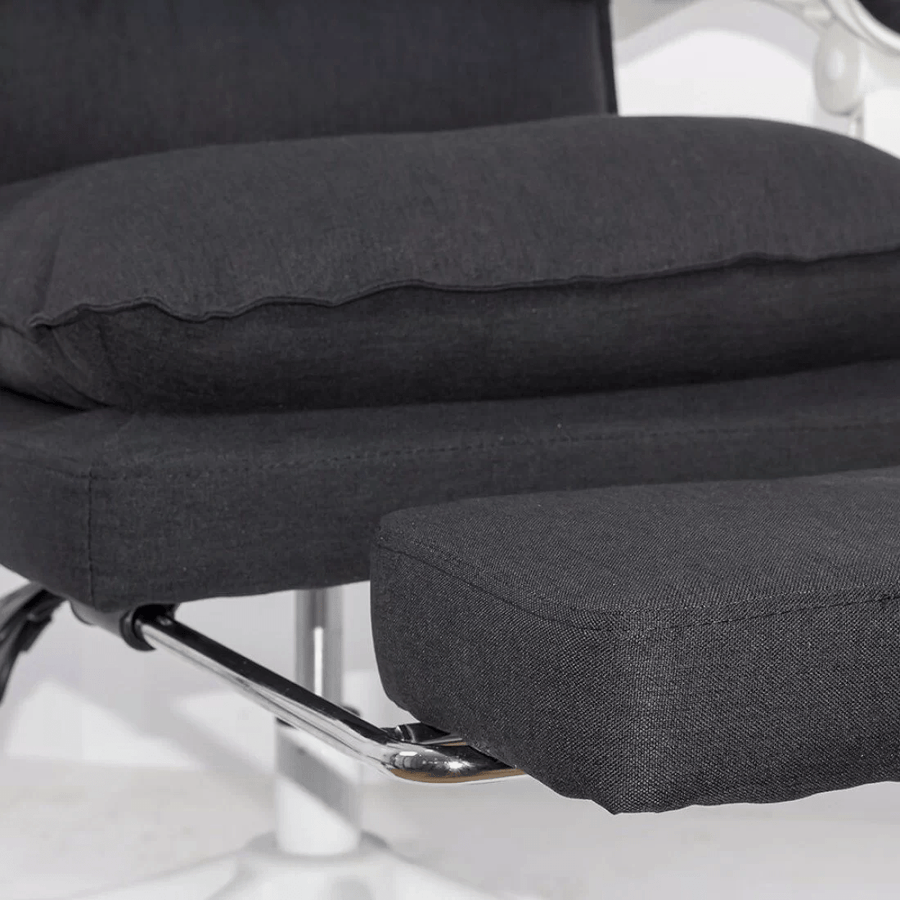 Scaun birou negru stofa extensibil stofa OFF426 Organix