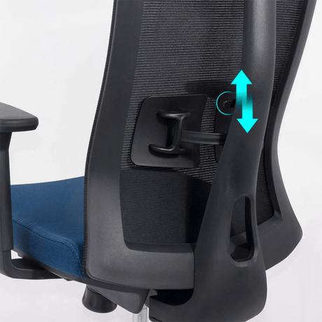 Scaun birou negru stofa plasa OFFSYYT9501 Confortlogic