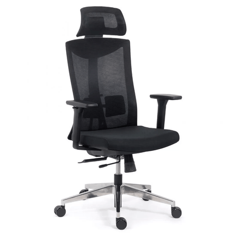 Scaun birou negru stofa plasa OFFSYYT9501 Confortlogic