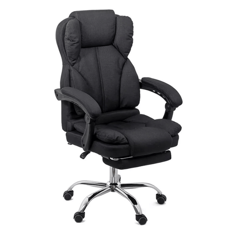 Scaun birou stofa perne relaxare OFF415F Relax Breeze NEGRU