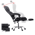 Scaun birou negru stofa relaxare premium OFF415F Relax Breeze