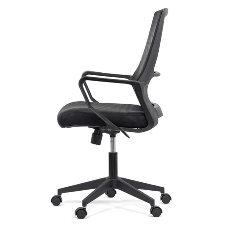 Scaun birou negru stofa sezut buretat OFF631 Pro Lab