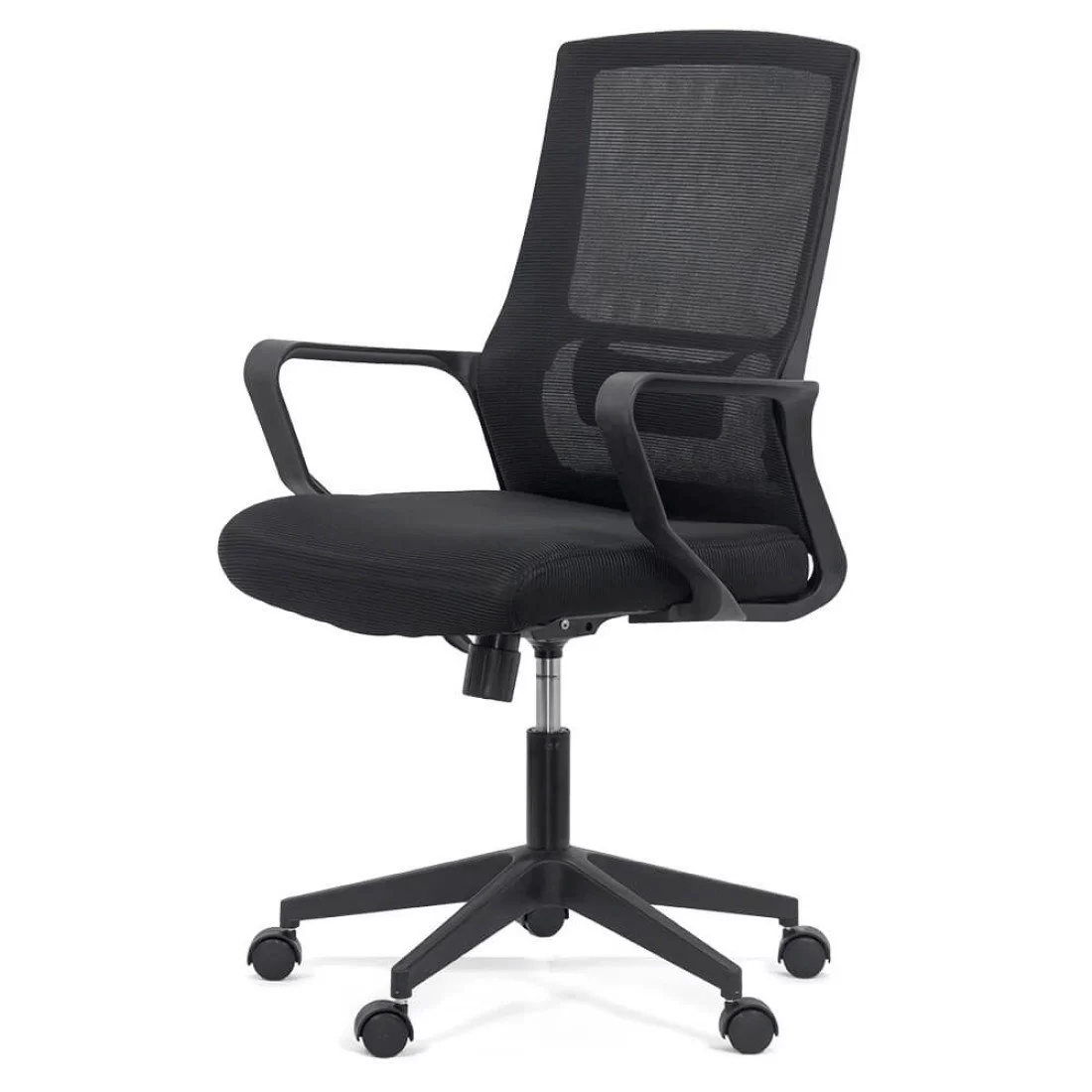 Scaun birou negru stofa sezut buretat OFF631 Pro Lab