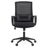 Scaun birou negru stofa sezut buretat OFF631 Pro Lab