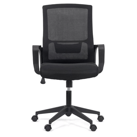 Scaun birou negru stofa sezut buretat OFF631 Pro Lab