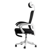 Scaun birou negru stofa suport lombar reglabil OFF428 Jolly