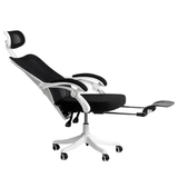 Scaun birou negru stofa suport lombar reglabil OFF428 Jolly
