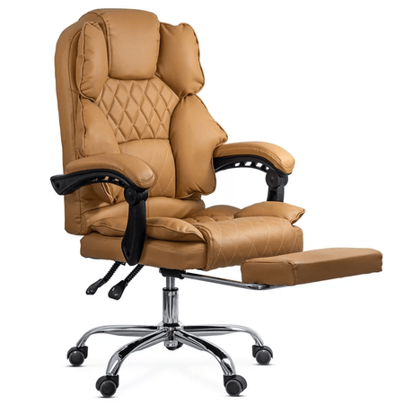 Scaun birou perne piele extensibil OFF411 Prestige