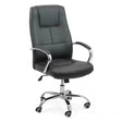 Scaun birou piele mecanism balans OFF324 Manager NEGRU