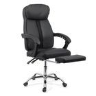 Scaun birou piele negru relaxare OFF321 Activair