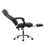Scaun birou piele negru relaxare OFF321 Activair