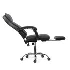 Scaun birou piele negru relaxare OFF321 Activair