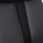 Scaun birou piele negru relaxare OFF321 Activair