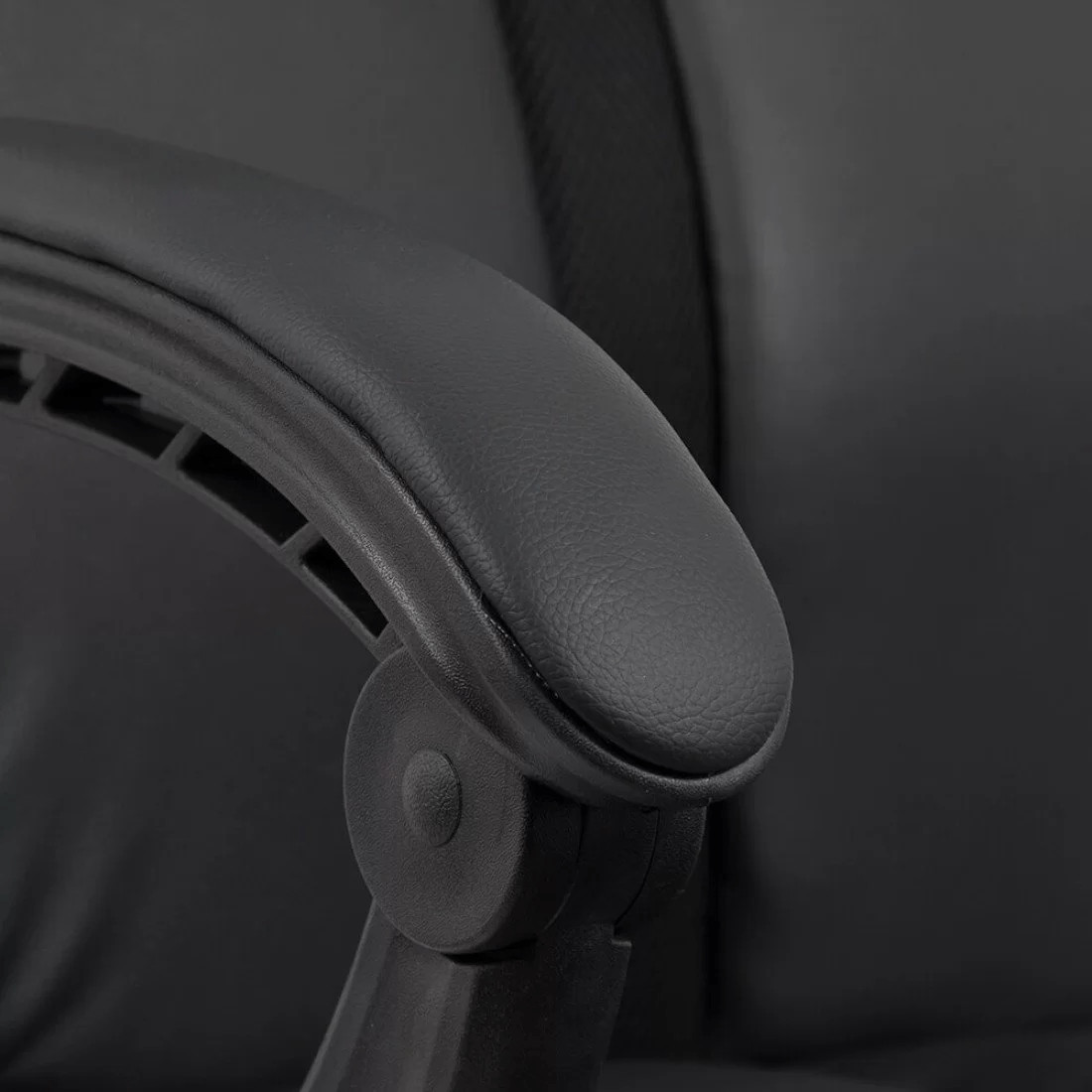 Scaun birou piele negru relaxare OFF321 Activair