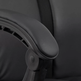 Scaun birou piele negru relaxare OFF321 Activair