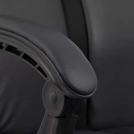 Scaun birou piele negru relaxare OFF321 Activair