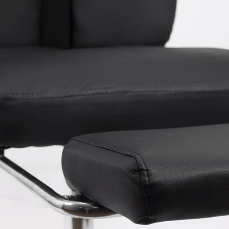 Scaun birou piele negru relaxare OFF321 Activair