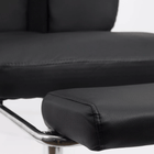 Scaun birou piele negru relaxare OFF321 Activair
