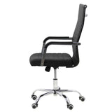 Scaun birou piele sezut buretat spatar subtire OFF319 Cordial Max