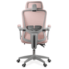 Scaun birou relaxare roz stofa reclinabil OFF430 Aero Fields