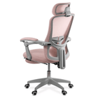 Scaun birou relaxare roz stofa reclinabil OFF430 Aero Fields