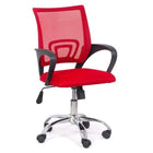 Scaun birou verde stofa mesh OFF619 Aero Office Fun
