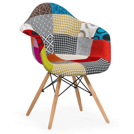 Scaun bucatarie multicolor stofa cadru lemn BUC243 Sunrise Breeze