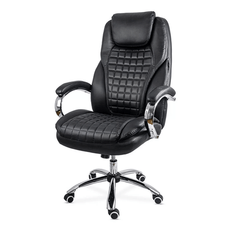 Scaun de birou ergonomic OFF633 Cube Negru