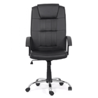 Scaun directorial negru piele ecologica OFF010 Mist