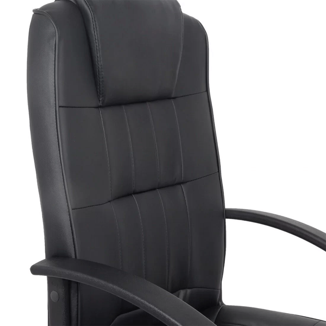 Scaun directorial negru piele ecologica OFF010 Mist