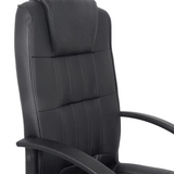 Scaun directorial negru piele ecologica OFF010 Mist