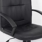 Scaun directorial negru piele ecologica OFF010 Mist