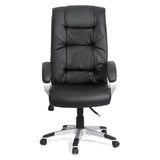 Scaun directorial piele burete inalta densitate mecanism balans semi-syncro 150kg OFF315 Majestic