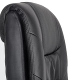 Scaun directorial piele burete inalta densitate mecanism balans semi-syncro 150kg OFF315 Majestic