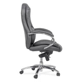 Scaun directorial piele burete inalta densitate mecanism balans semi-syncro 150kg OFF316 Board Max