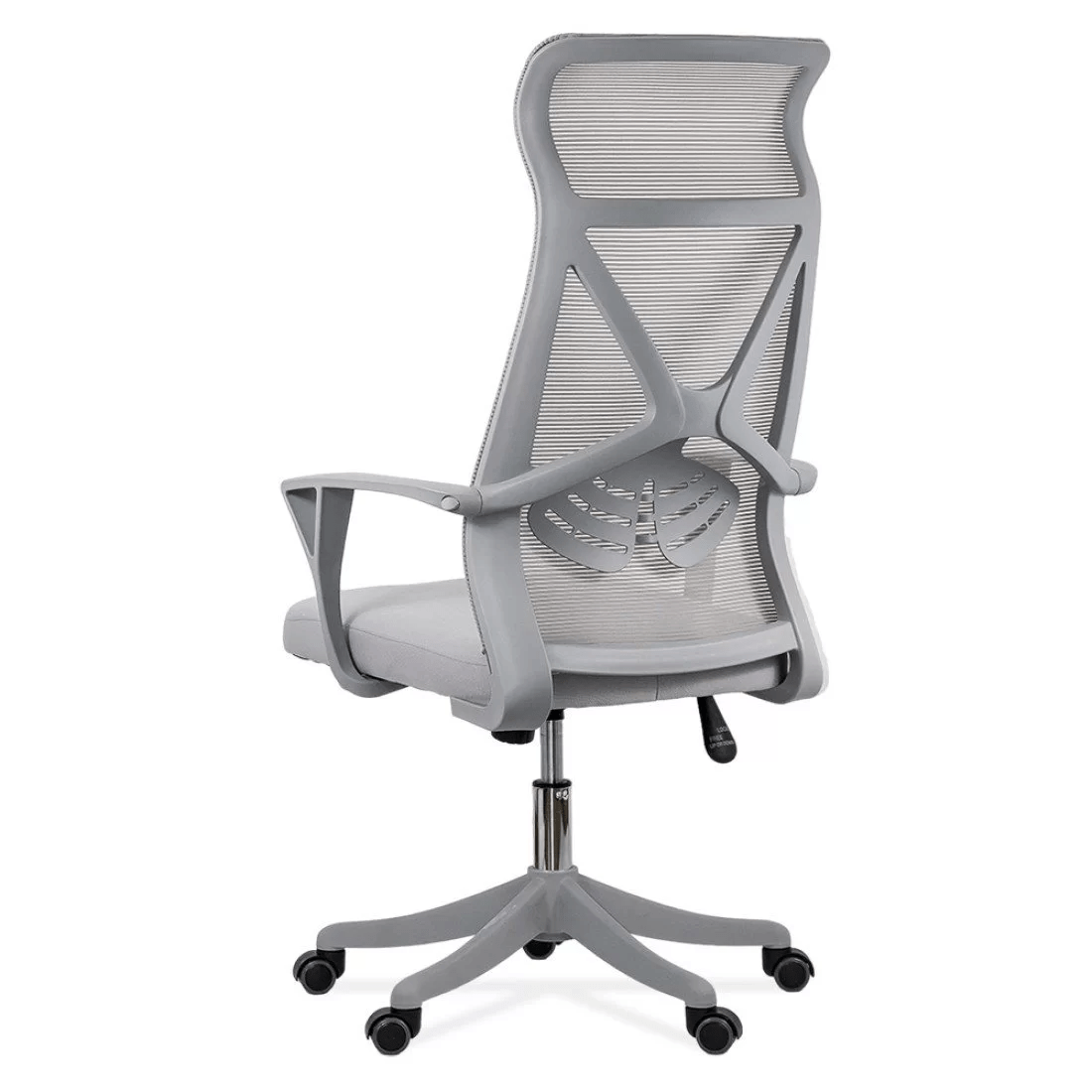 Scaun ergonomic gri, sezut buretat, spatar panza, OFF431 Aero Light