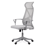 Scaun ergonomic gri, sezut buretat, spatar panza, OFF431 Aero Light