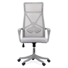 Scaun ergonomic gri, sezut buretat, spatar panza, OFF431 Aero Light